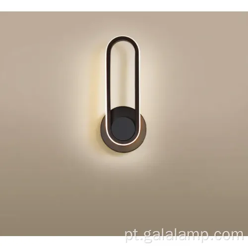 Luz elegante de parede LED para espaços de leitura aconchegantes